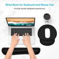 Mouse-Mouse-Pads-Keyboard-Wrist-Rest-Pad-and-Full-Ergonomic-Mouse-Pad-with-Wrist-Support-Included-for-Set-Memory-Foam-Cushion-When-Typing-on-Computer-Mac-Laptop-Black-12