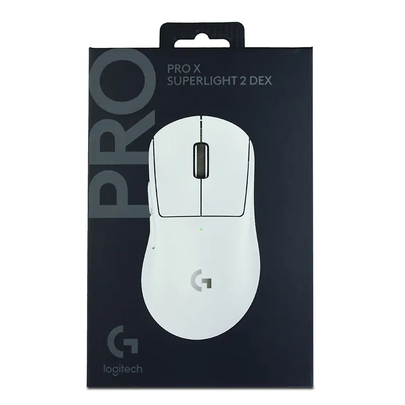 Logitech G PRO X Superlight 2 DEX Lightspeed Wireless Gaming Mouse - White (910-007367) - OPENED BOX 83413