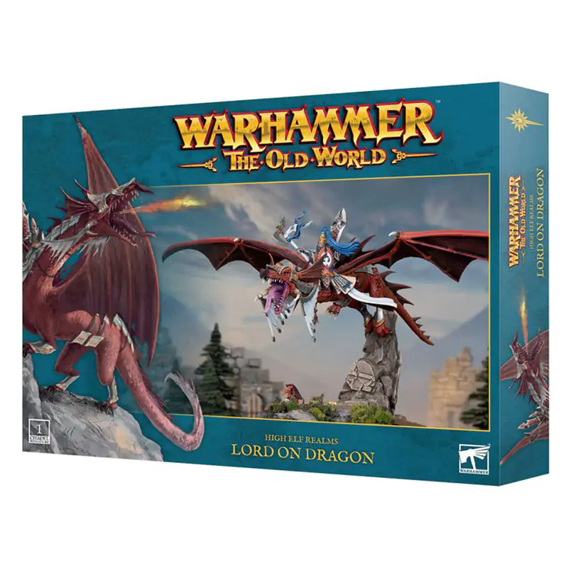 Games Workshop 13-20 The Old World: High Elf Realms: Lord on Dragon