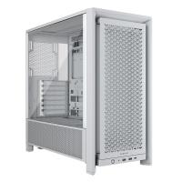 Corsair Frame 4000D TG Mid-Tower Modular E-ATX Case - White (CC-9011291-WW)