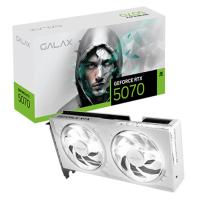 Galax GeForce RTX 5070 1-Click OC 12G Graphics Card - White (57NON7MDBSWH)