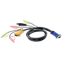 Aten USB KVM Cable with 3 in 1 SPHD and Audio - 1.8m (2L-5302U)