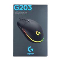 Logitech G203 Lightsync RGB Gaming Mouse - Black (910-005790)