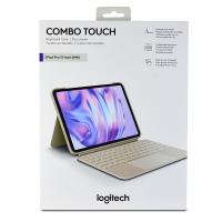 Logitech Combo Touch Keyboard Case for iPad Pro 11in (M4) - Sand (920-013297)