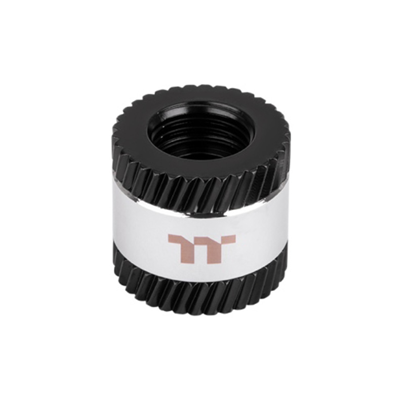 Thermaltake Pacific SF Female to Female 20mm Extender Silver Black (CL-W394-CU00SL-A)