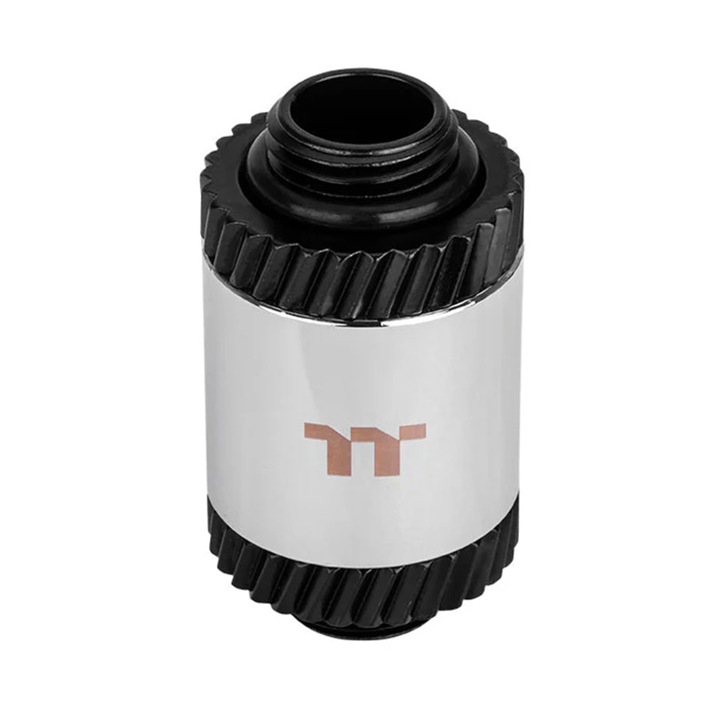 Thermaltake Pacific SF Male to Male 30mm Extender - Silver Black (CL-W391-CU00SL-A)