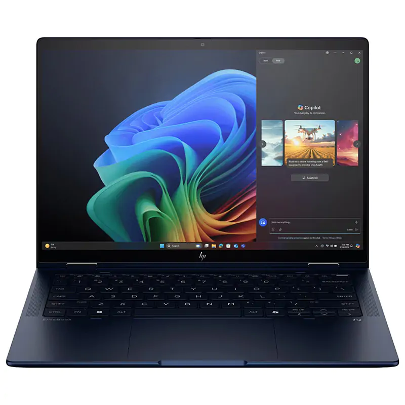 HP EliteBook X Flip G1i AI 14in WUXGA IPS Touch Intel Core Ultra 7 1TB SSD 32GB RAM W11P Business Laptop - Atmospheric Blue (EXIFLIP(B9GH9PT))