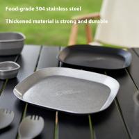 Outdoor-Appliances-Kitchen-Mobi-Garden-Stainless-Steel-Camping-Tray-Vintage-Style-Square-Plate-for-Outdoor-Picnics-BBQ-Portable-Cookware-BLACK-19