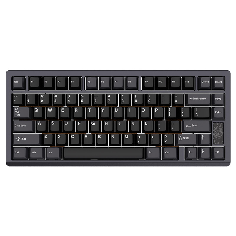 Chilkey Slice75 HE Gateron Jade Pro Switches RGB 75% Wired Magnetic Keyboard - Grey (717687334341)