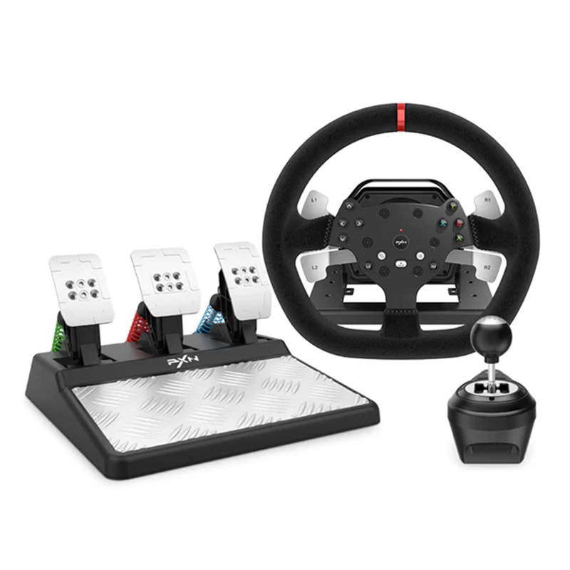 PXN V10 Premium Force Feedback Wheel Bundle for PS4 / Xbox and PC (PXN V10)