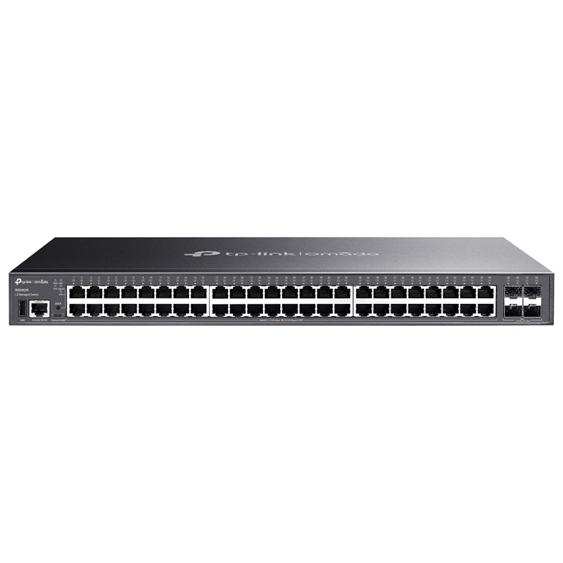 TP-Link Omada JetStream 48-Port Gigabit L2+ Managed Switch with 4 10GE SFP+ Slots (SG5452X)