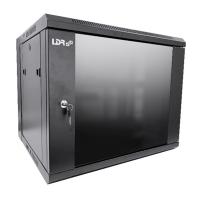 Networking-Accessories-LDR-Assembled-9U-Wall-Mount-Cabinet-600mm-x-450mm-Glass-Door-WB-SS64090NB-2