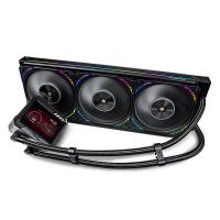 Valkyrie V360 AIO Liquid CPU Cooling with 3.5in LCD Display - Loki Black (VK-V360-Loki Black)