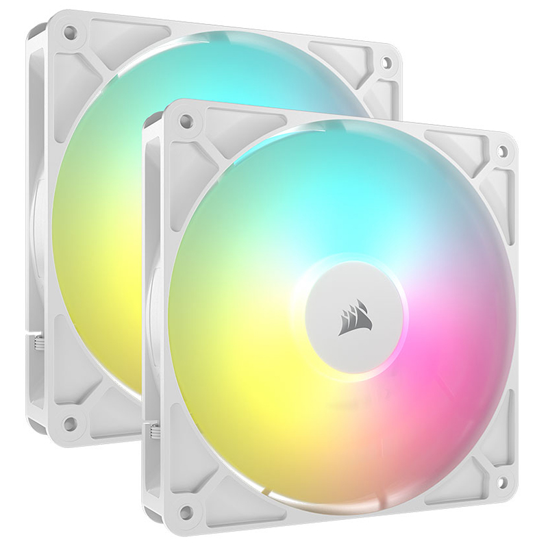 Corsair RS140 ARGB 140mm PWM Fan - White (CO-9050187-WW)