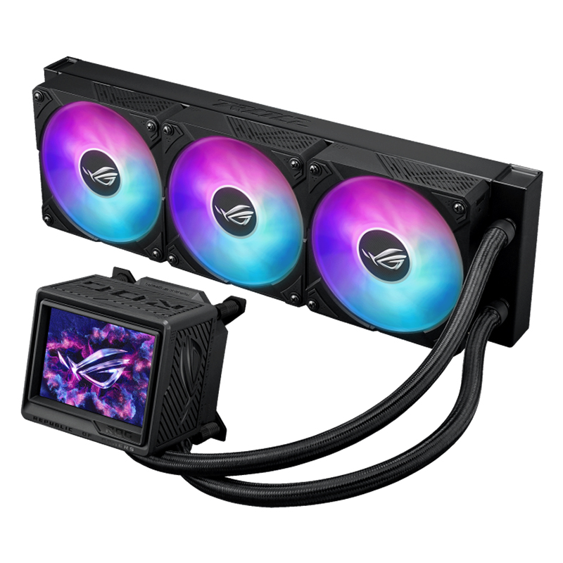 Asus ROG RYUJIN III 360mm ARGB EXTREME AIO Liquid CPU Cooler - Black (ROG RYUJIN III 360 ARGB EXTREME)