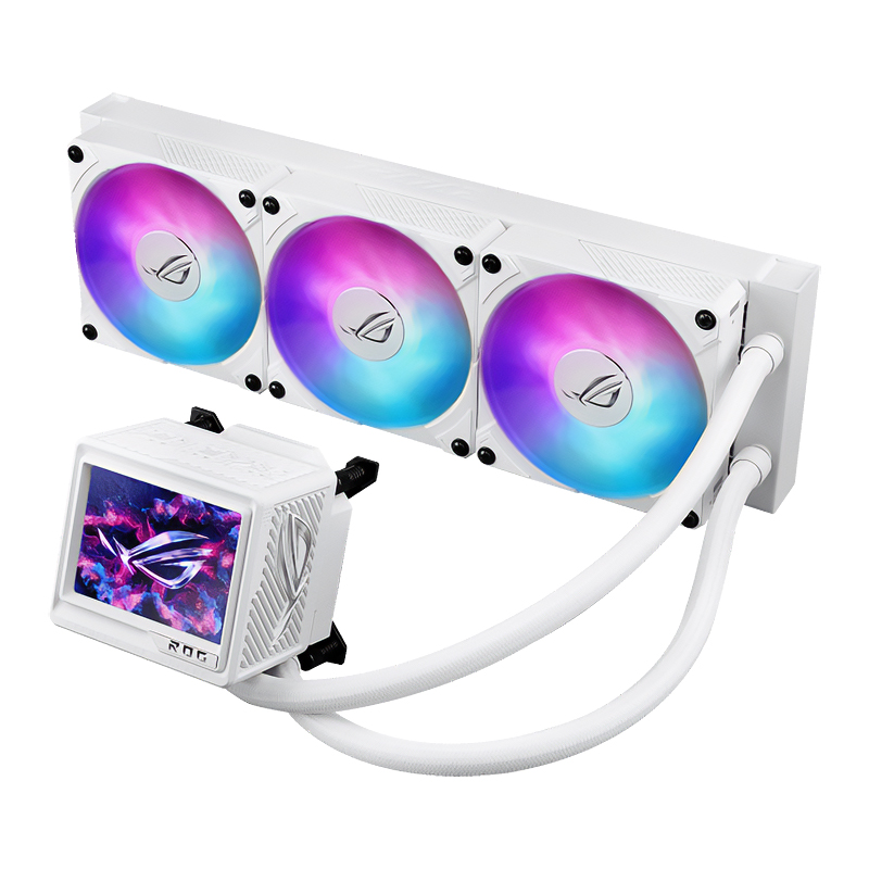 Asus ROG Ryujin III 360 ARGB Extreme AIO Liquid CPU Cooler - White (ROG RYUJIN III 360 ARGB EXTREME WHT)