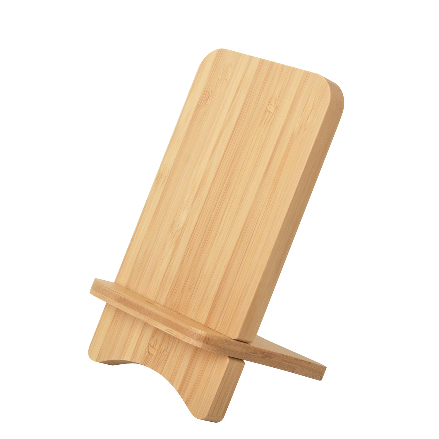 Bamboo phone stand desktop stand, simple phone stand, compatible with all phones(bamboo)