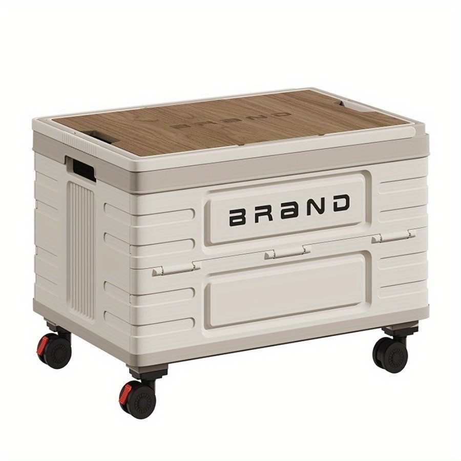 eled foldable handcart, foldable tool cart with a wooden lid, mobile foldable handcart suitable for teachers, shopping, camping, and offices