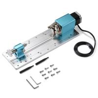Laser-Engravers-Rotary-Module-Kit-for-Prover-XL-4030-V1-Prover-XL-6050-Plus-CNC-Router-Machine-with-NEMA23-Planetary-Geared-Stepper-Motor-4-Jaw-Chuck-10-1-Speed-Red-3