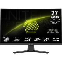 MSI MAG 27in WQHD Rapid VA 180Hz Adaptive-Sync Curved Gaming Monitor (MAG 275CQF E18)