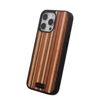 for iPhone 15 Magnetic Wood Case. Unique & Classy Shockproof Protective Cover. Compatible with MagSafe Magnetic Charging. (Color Wood, iPhone 15  6.1“