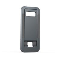 iCreate Phone Holder Portable Card-type Foldable Metal Stand - Grey