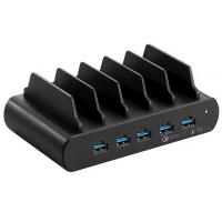 Shintaro-Multi-Port-Charger-5-USB-A-USB-C-Black-SH-MDUC-5T-4