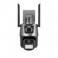 Dual-Lens Outdoor Security Camera – 360° Panoramic Wireless WiFi Surveillance