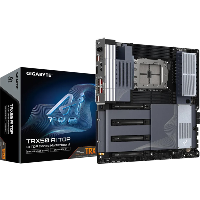 Gigabyte TRX50 AI TOP Threadripper E-ATX Motherboard (TRX50 AI TOP)