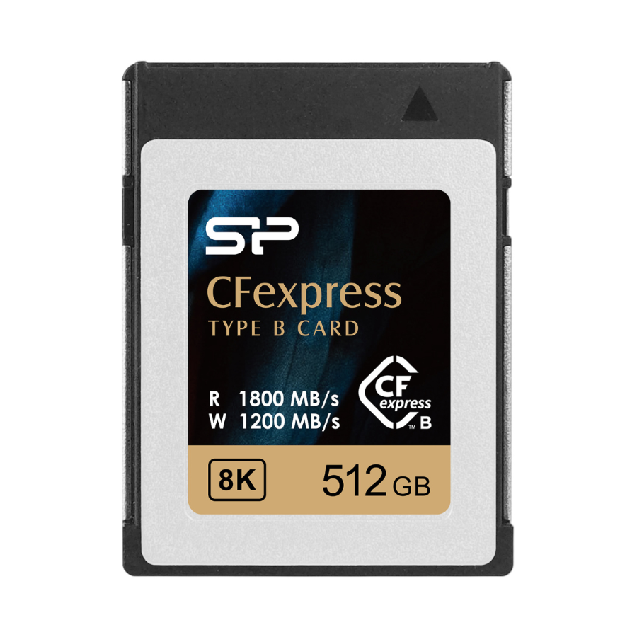 Silicon Power CFexpress Type B 512GB Memory Card, Up to 1800MB/s 8K RAW Video Recording