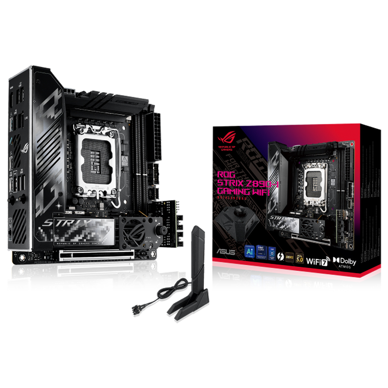 Asus ROG Strix Z890-I Gaming WiFi LGA 1851 mini-ITX Motherboard (ROG STRIX Z890-I GAMING WIFI)