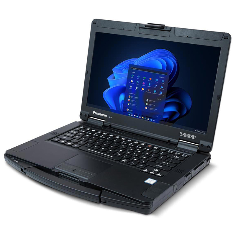 Panasonic Toughbook 55 Mk3 14in HD i5-1345U 512GB SSD 16GB RAM W11P Rugged Laptop (FZ-55G061EBA-16GB)