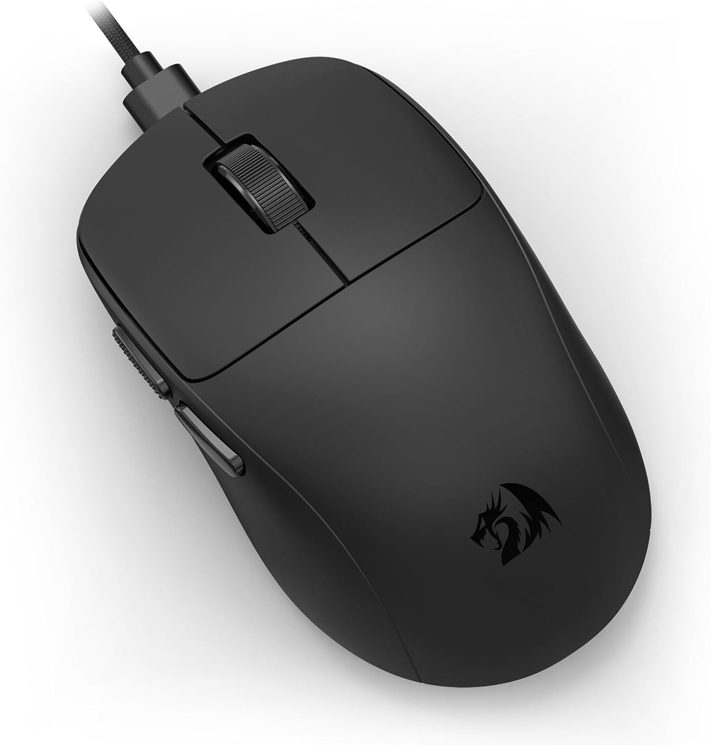 Redragon M817 Wired Gaming 37G Ultra-Light 24,000 Max DPI Optical Gaming Mouse,5 Programmable Buttons, Ergonomic Natural Grip Build,Black