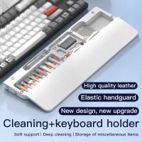 Cleaning Brushes Kit Screen Cleaning Cloth Cleaner Preferred Leather Fabric With Mobile Phone Holder Keyboard Wrist Rest