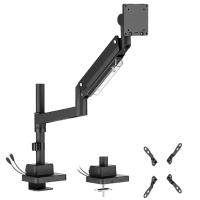 Monitor-Accessories-Brateck-Super-Heavy-Duty-Pole-Mounted-Gas-Spring-Monitor-Arm-with-USB-A-and-USB-C-Ports-Matte-Black-LDT80-C012UCP-3