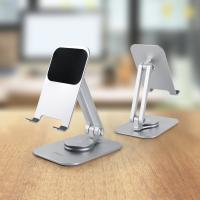 Phone-Holders-iCreate-Rotating-Metal-Holder-Stand-Foldable-Adjustable-for-Phone-and-Tablet-Grey-15