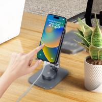 Phone-Holders-iCreate-Rotating-Metal-Holder-Stand-Foldable-Adjustable-for-Phone-and-Tablet-Grey-18