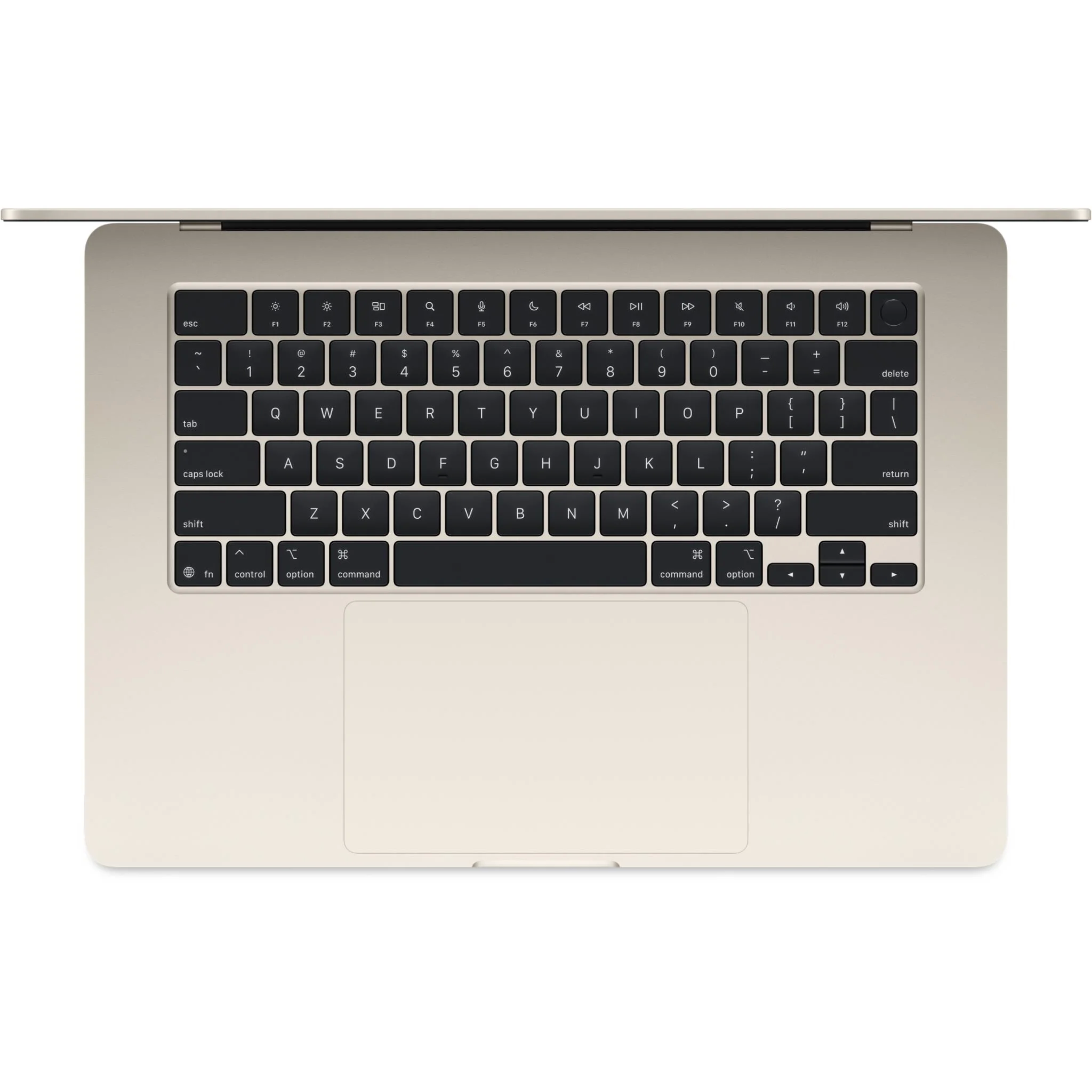 15-inch MacBook Air: Apple M4 chip with 10-core CPU and 10-core GPU, 16GB, 512GB SSD - Starlight