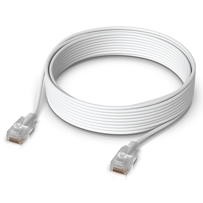 Ubiquiti UniFi Etherlighting Patch Cable 8m - White (UACC-Cable-Patch-EL-8M-W)