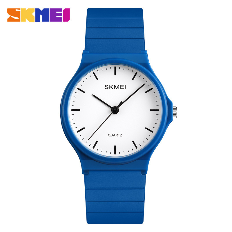 Student leisure simple quartz watch fashion trend couple waterproof watch 1419-blue