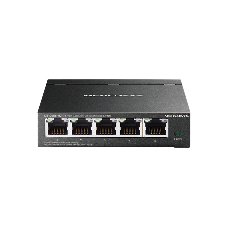 Mercusys 5-Port 2.5G Multi-Gigabit Desktop Switch (MS105GS-M2)