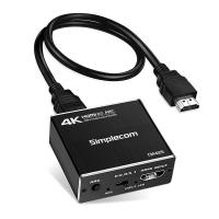 Simplecom HDMI 2.0 Audio Extractor Optical SPDIF + 3.5mm Stereo with ARC 4K@60Hz (CM425)