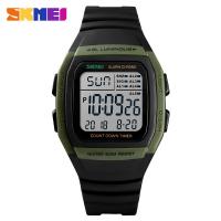 Smart-Watches-Outdoor-sports-5-sets-of-alarm-clocks-waterproof-multifunctional-dual-time-student-electronic-watch-1278-armygreen-2