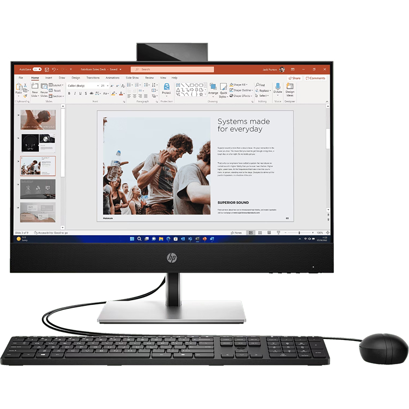 HP ProOne 440 G9 23.8in FHD IPS i7-14700T 512GB SSD 16GB RAM W11P All-in-One PC (A41J9PT)