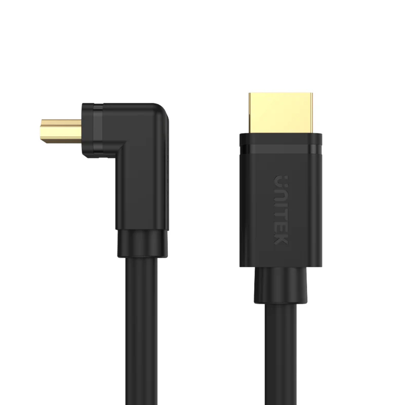 Unitek 4K 60Hz High Speed HDMI 2.0 Right Angle 270 Degree Cable - 3m (Y-C1009)