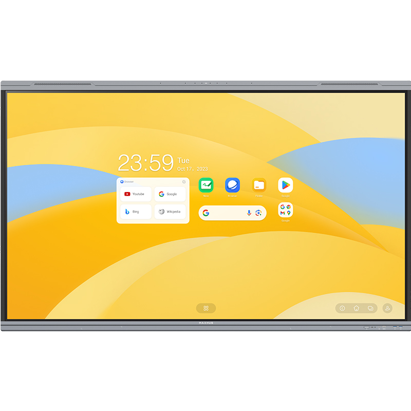 Maxhub U3 65in 4K UHD VA A76+A55 Mali-G610 MP4 64GB ROM 8GB RAM Android OS Interactive Touch Display (U6530)