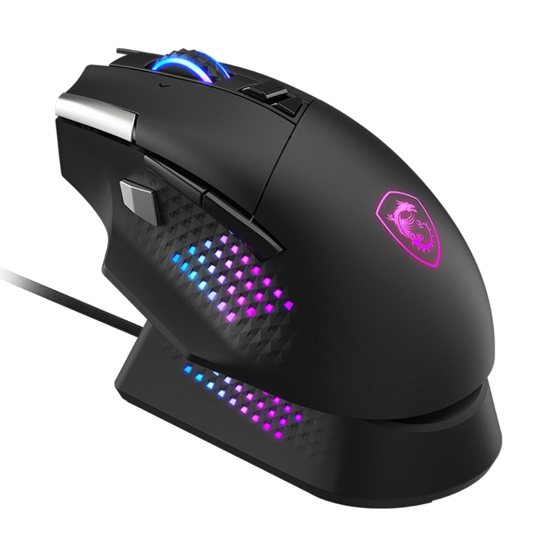 MSI Versa Pro RGB Wireless Gaming Mouse with Mouse Dock Pro (VERSA PRO W + MOUSE DOCK PRO)