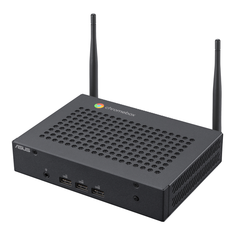 Asus CF40 Fanless Chromebox Celeron N4500 64G eMMC 8GB RAM ChromeOS Mini PC (CF40-N4500M8S64)