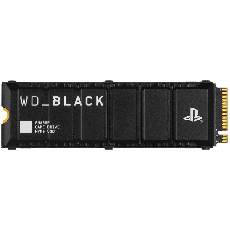 Western Digital Black 1TB SN850P M.2 2280 NVMe PCIe 4.0 SSD for PS5 (WDBBYV0010BNC-WRSN)