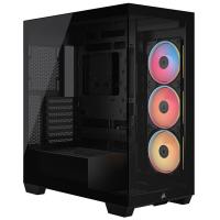 Corsair 3500X LX-R RGB iCUE LINK Tempered Glass Mid Tower ATX Case - Black (CC-9011324-WW)
